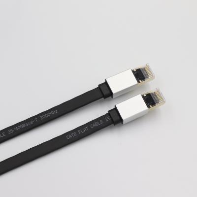 China Wholesale Supplier Liansu Flat Telecommunication Network 8 China Number Of Conductors Cat8 Outdoor Sftp Lan Cable for sale