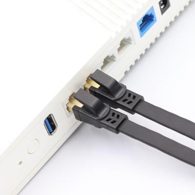 China Pvc Or Lszh Jacket Chinese Telecommunication Liansu Manufacturer Cat8 Sftp Lan Cable Mobile Flat Network for sale