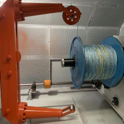 China Stranding Fuchuan Cantilever Cable Twisting Tying Buncher Stranding Machine with Center Spool Typing 1000 Spool for sale