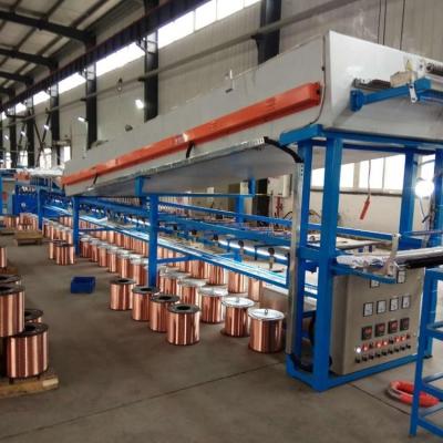 China COATING High Speed ​​Annealing And Fuchuan Copper Wire Tinning Machine High Speed ​​Splicing Line For Copper Wire for sale