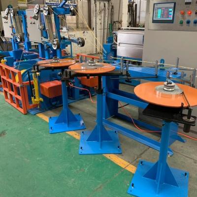 China Twisting Fuchuan Single Cable High Speed ​​Cantilever Tornado For Core Wire Twisting Machine Tornado Machine PLC Control Single Pitch for sale