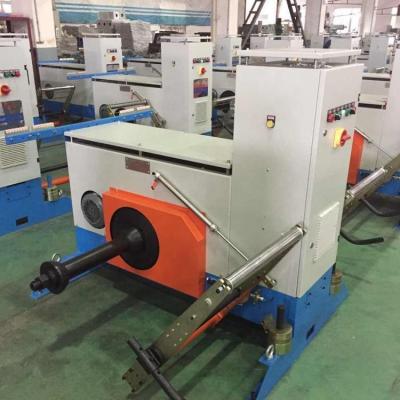 China Twisting active FC-630 double axles pay for multiwires of multi-drawing machine wire pay off motorized pay for buncher for sale