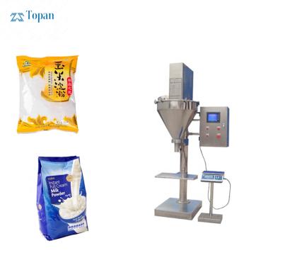 China Manual Powder Auger Food Sachet Filling Sealing Machine For 5-5000g Protein Power Weighing Filler for sale