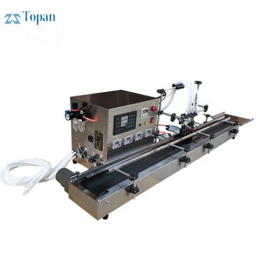 China Food Customize Automatic Liquid Filling Capping Machine Small Scale Production Bottle Labeling Line 110V for sale