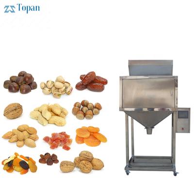 China Food Stand Up Pouch Filler Machine Granular Weighing Ziplock Bags Nuts Filling Packing Feeding Machine For Small Factory for sale