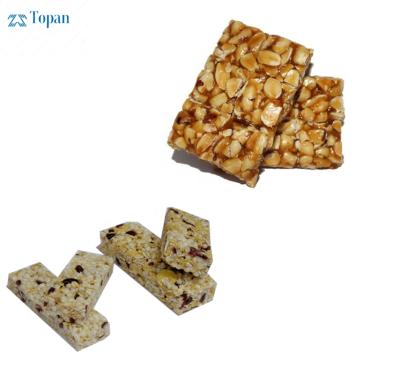 China Eco - Friendly Manual Automatic Indian Peanut Chikki Making Machine Granola Bar Cutting Machine for sale