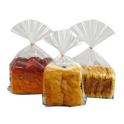 China Moisture Proof Clear Plastic Bread Bags For Arab Chapati Roti Bread Flat Pack For Automatic Bread Making Line for sale