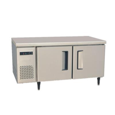 China Double-temperature hot sale kitchen workbench counters freezer commercial top freezer display refrigerator refrigerator for sale