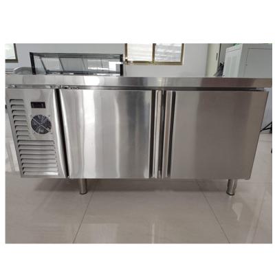 China Commercial Single-Temperature Under Table Counter Kitchen Operating Table Kitchen Fridge for Hotel with Digital Temperature Controller for sale