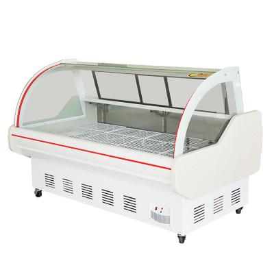 China Hot Sale Compressor Refrigeration Equipment Meat Display Freezer Fridge Refrigerator For Butcher Showcase for sale