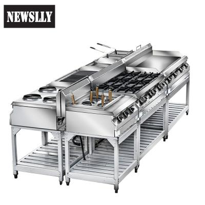 China Commercial Restaurant Equipment Restaurant Cooking Equipment Industrial Design Fast Food Restaurant Equipment Kitchen for sale