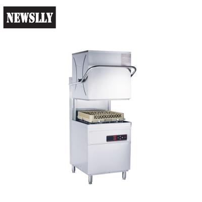 China Hood Type Stainless Steel Restaurant Traditional Commercial Dishwasher Machine for sale