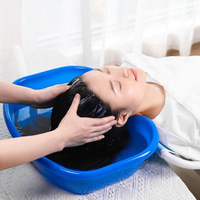 China Portable Viable Basin The Elderly Pregnant Woman Shampoo Hairdresser Sink Hairdressing Bed Hairdresser Home Care Tools for sale