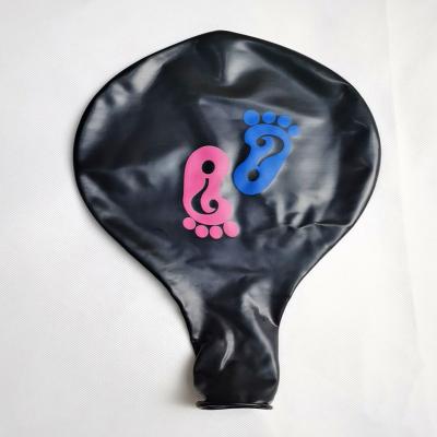 China Party Festival Supplies 36 Inch Pink And Blue Paper Confetti Wholesale Kind To Reveal Latex Balloons for sale