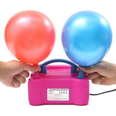 China Promotional Toy Individual Packaging Australia Style Red Color Balloons Electric Pumps for sale