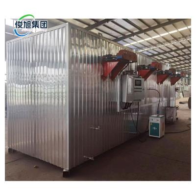 China Junxu Zware industrie Voordelen Linqu Warmtebehandeling Uniforme Houtverkoolingsoven Te koop