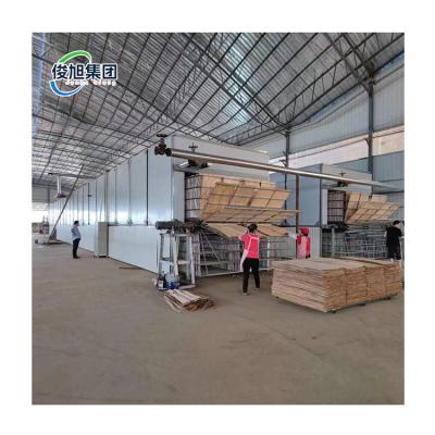 China Durable High Capacity Wood Veneer Dryer For Fast Drying Process for sale