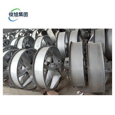 China Gleichstrom-Typ Junxu angepasste Aluminiumlegierungsblätter Propeller Gegossenes Aluminiumventilatorblatt zu verkaufen