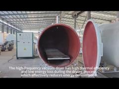high frequency vacuum dryer