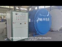 Eco Friendly Customized High Frequency Vacuum Dryer Equipment Energy Efficient