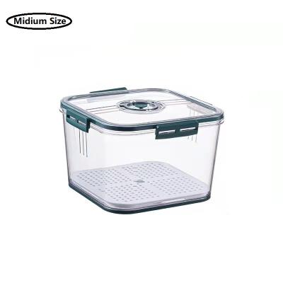 China Freezer Cripser BPA Free MealPrep Box Hot Sale Factory Price Airtight Plastic Airtight Food Storage Container for sale