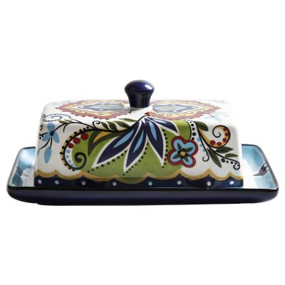 China China Sustainable Professional Manufacture Sell Well New Type Container Butter Dish With Lid for sale