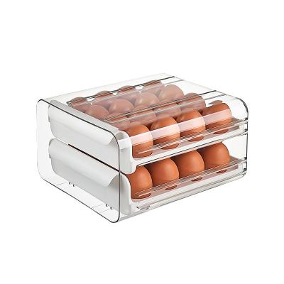 China Viable the new type top selling fridge fine quality plastic egg storage box for sale