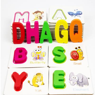 China Great for your home Sedex making original letters and game animal toddler card game educational toy for sale