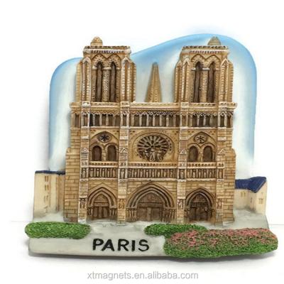 China Home Decoration Souvenir Fridge Magnet 3D Poly Resin Tourist Fridge Magnet For Promotional Gift for sale