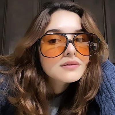 China The frame is EESER 2022 flexible women sunglasses anti Uv400 glasses popular ground slow for sale