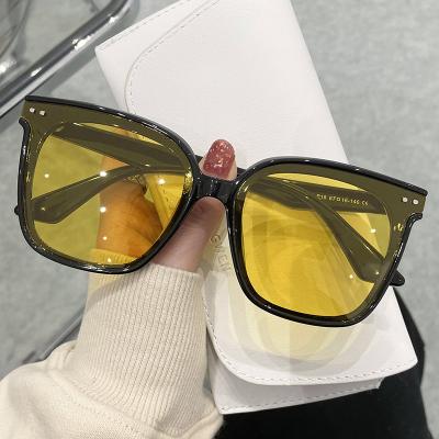 China Vintage Square EESER Classic Designer Square Frames Polarized Shading Glasses For Women Men for sale