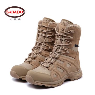 China SABADO 2021 Hot Sale OEM/ODM Waterproof Cheap Anti-Abrasion Military Boots Shoes Anti-slippery for sale