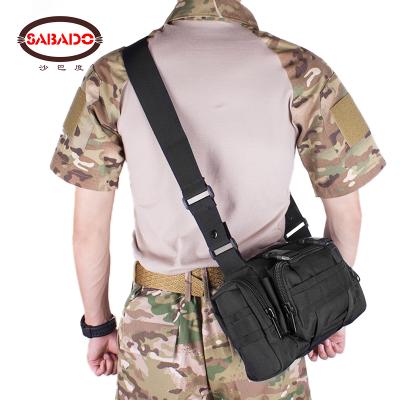 China 2021 SABADO Guangzhou Factory Wholesale 600D Oxford B7011 Waterproof Outdoor Tactical Small Waist Bags Camouflage Camera Bag for sale