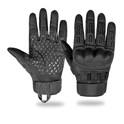 China 2022Touch Screen Full Finger Combat Airsoft Military Paintball Tactical Gloves Army Full Finger Hunting PU Leather Men Work Shooting Training for sale