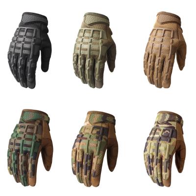 China Outdoor/Sports/Hunting/Tactical/Military/Army Tactical Military Gloves etc. 2021 New Design Outdoor Sport Full Finger Full Hand Gloves Protective Safety for sale