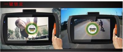 China Safety OEM 4.3 inch rear view mirror with dynamich guidelines reverse camera display auto-brightness adjustment for sale