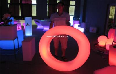 China Glowing Circle LED Decoration Lights 100 - 240V 50.60Hz Waterproof for sale