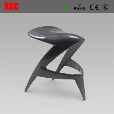 China High Feet Tri Leg Chair Carbon Fiber Carbon Fiber Standing Stool for sale