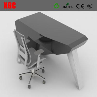 China Modern Design Carbon Fiber Desk Chair Sets Durable With Grey Color for sale