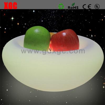 China PE Material LED Cabinet / Luminous Fruit Plate For Nightclub Party for sale