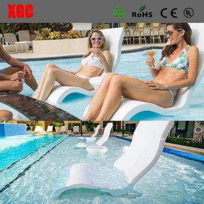 China Water Resistance LED Lounge Chair For Beach Leisure 3 Years Warranty for sale