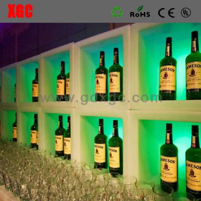 China Waterproof Glowing LED Cabinet Wine Storage For Living Room 100-240V Voltage for sale