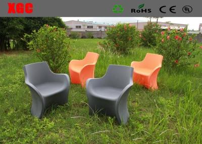 China One Seat Light Weight Plastic Outdoor Furniture Patio Sofa Chair 3 Years Guarantee for sale