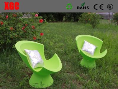 China Green Color LED Light Sofa Leisure Style For Reading Room / Coffee Shops for sale