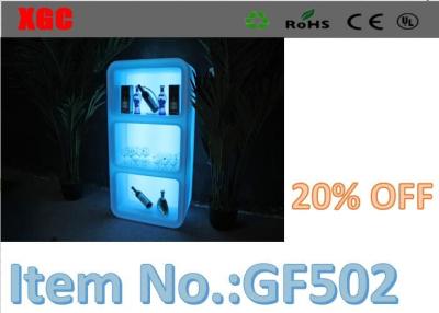 China RGB 5050 LED Cabinet Button Switch / Remote Control Ice Bucket Blue Color for sale