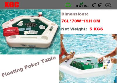 China Outdoor Amusement Park Equipment / White Poker Table For Water Park for sale