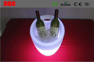 China Plastic Waterproof LED Cabinet , Led Color Changing Ice Bucket  DC 3.6V Battery for sale