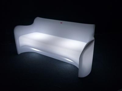 China Color Changing LUMINOUS Led Sofa For Bar PE Materials for sale