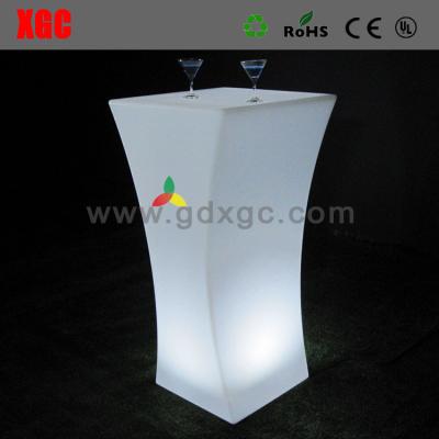 중국 LED Bar Tables Built-in rechargeable battery & RGB LED light 판매용