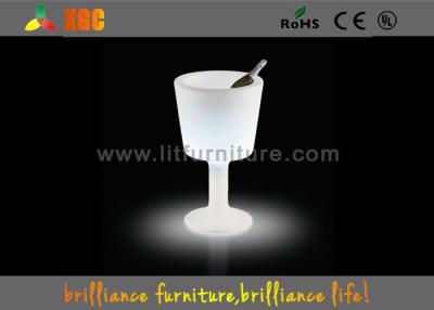 China Durable PE RGB LED ICE Bucket With Wireless Remote Control Long Lifespan for sale